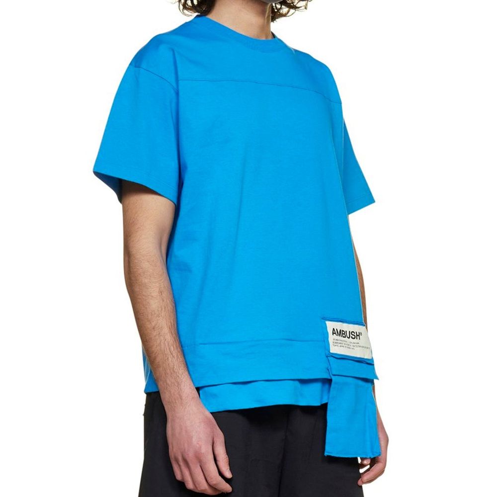 Ambush Blue Cotton T-Shirt