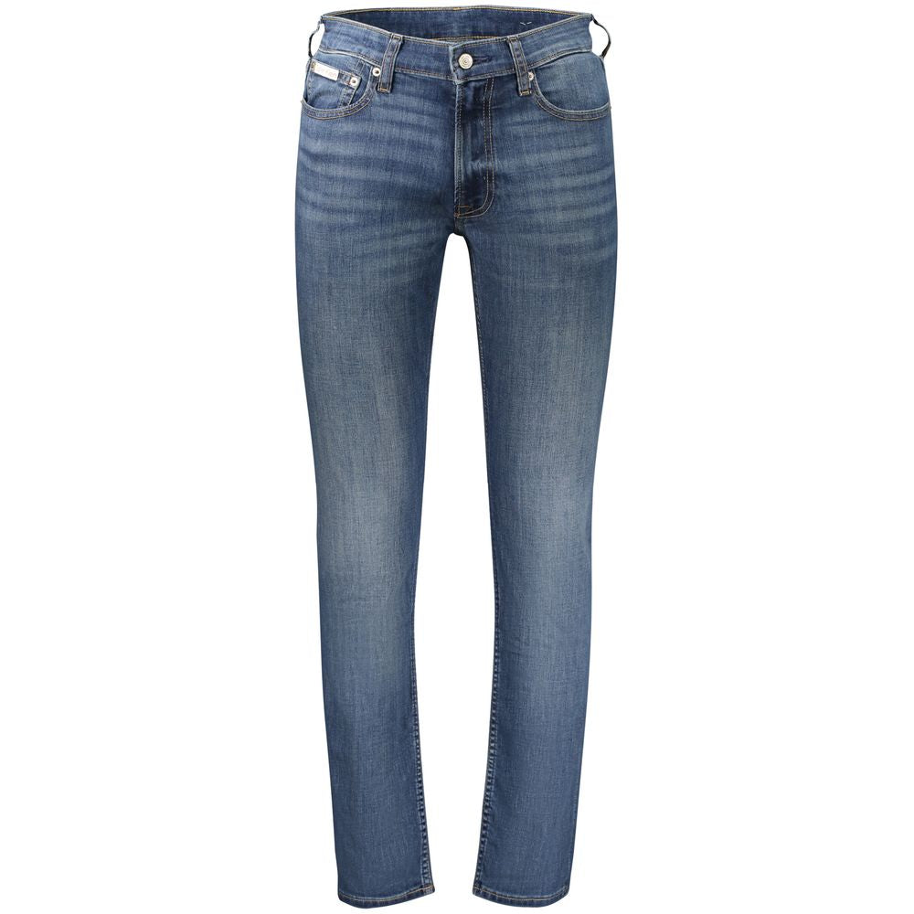 Calvin Klein Blue Cotton Men's Jeans