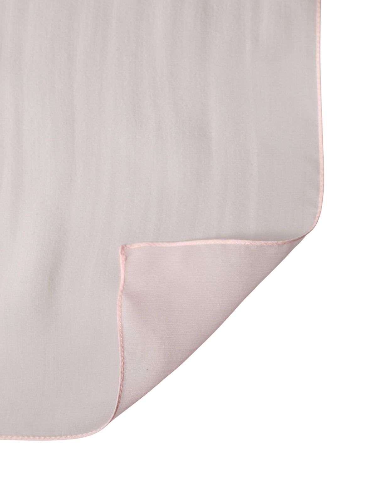 Dolce & Gabbana Light Pink Silk Neck Wrap Foulard 91.5cm x 88cm Scarf
