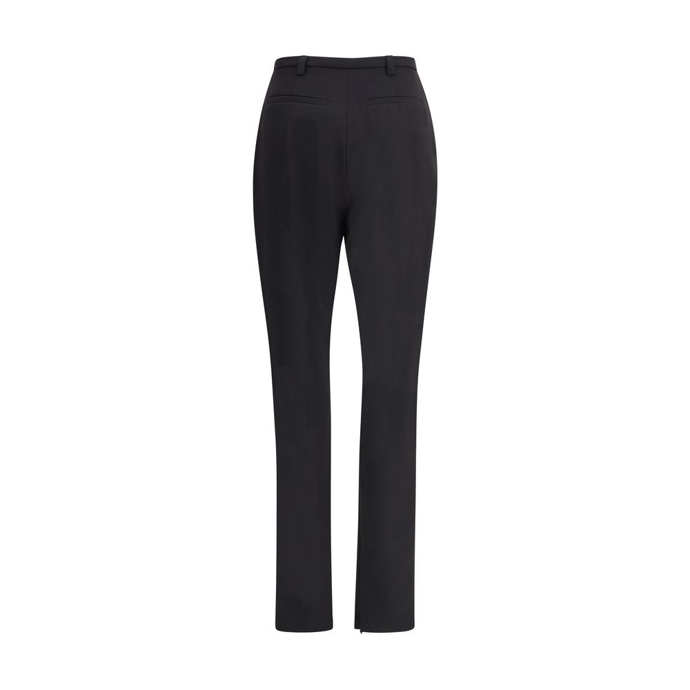 The Latest Black Polyester Skinny Pants