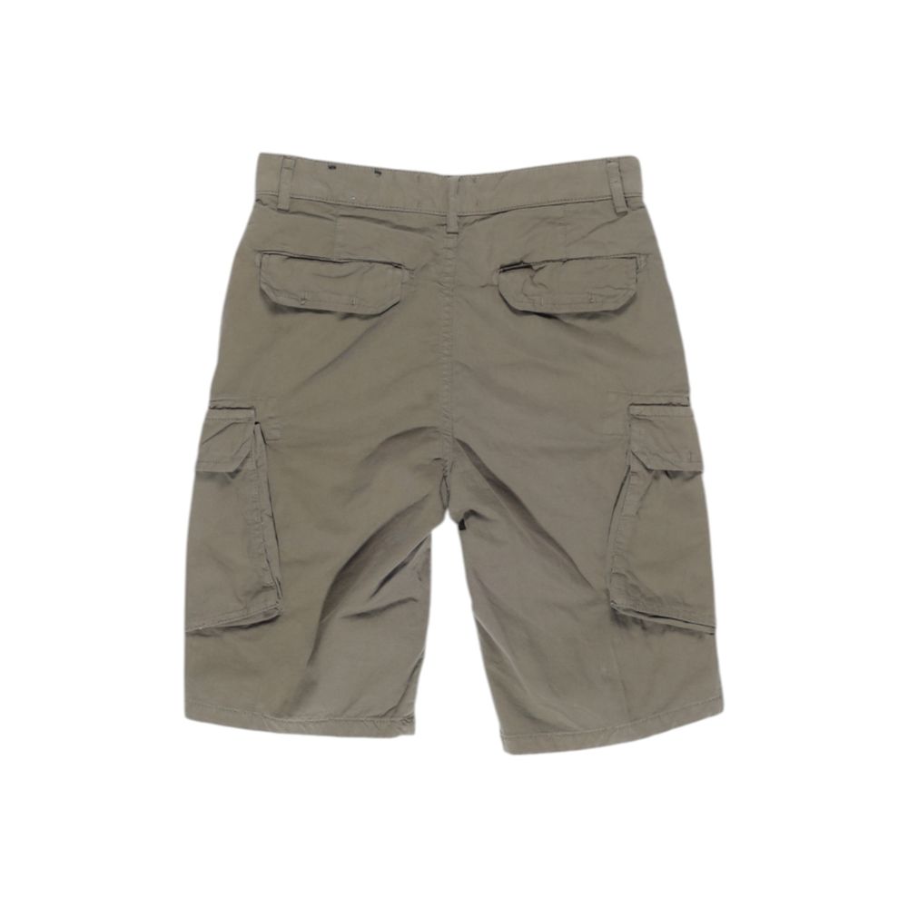 Lyle & Scott Green Cotton Bermuda Shorts