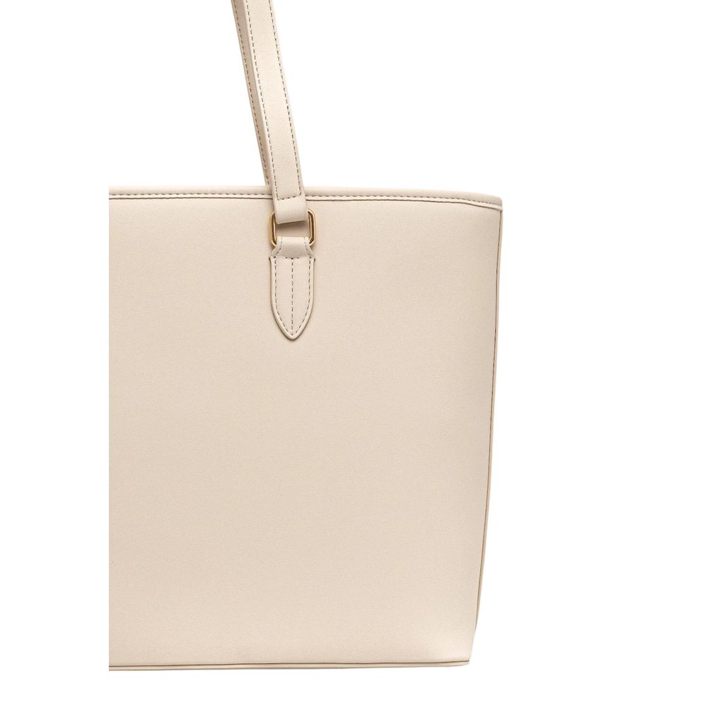 Love Moschino Beige Polyethylene Handbag