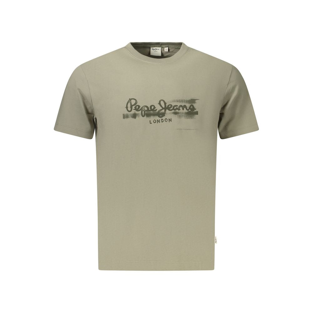Pepe Jeans Verde Cotton Men T-Shirt