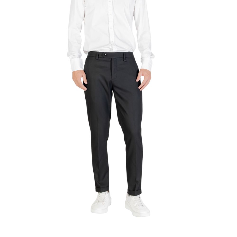 Antony Morato Black Polyester Skinny Pants