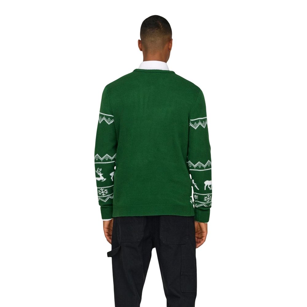 Only & Sons Bicolor Marabou Sweatshirt