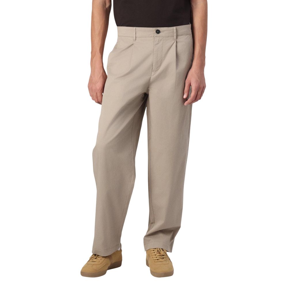 Only & Sons Beige Cotton Casual Pants