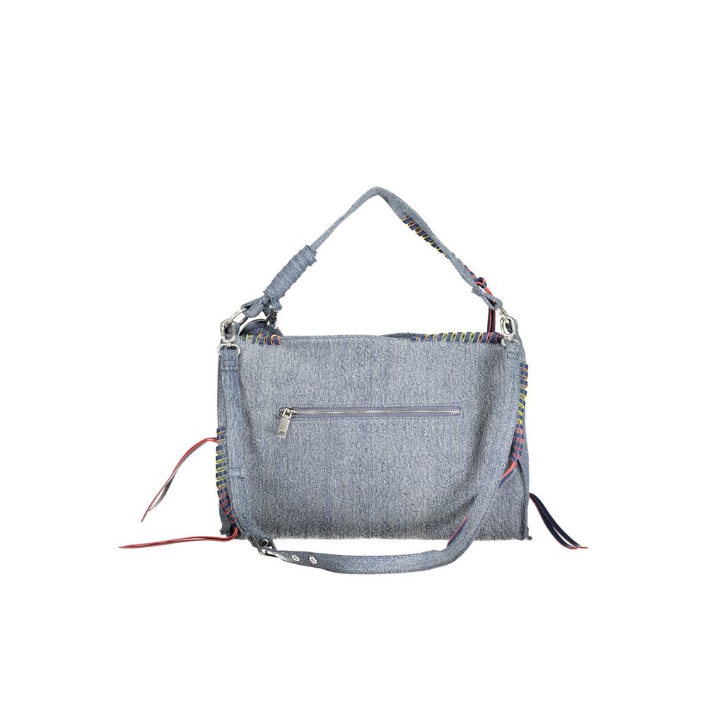 Desigual Azzurro Cotton Women Handbag