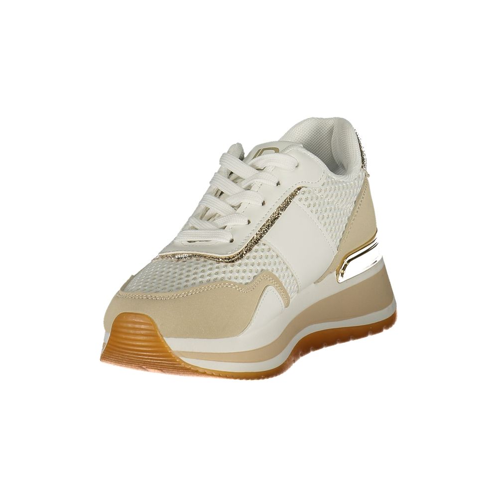 Laura Biagiotti Bianco Polyurethane Women Sneaker