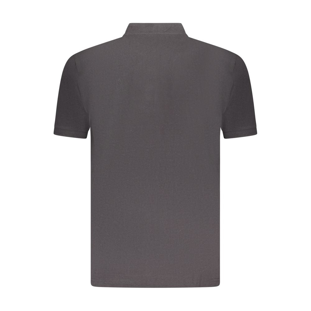U.S. Grand Polo Black Cotton Men Polo Shirt