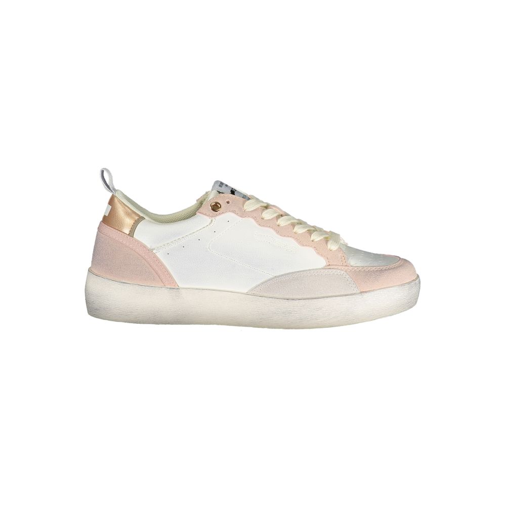 Gas Bianco Poliuretano Women Sneaker