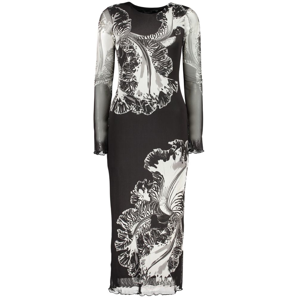 Desigual Black Polyester Women Dress