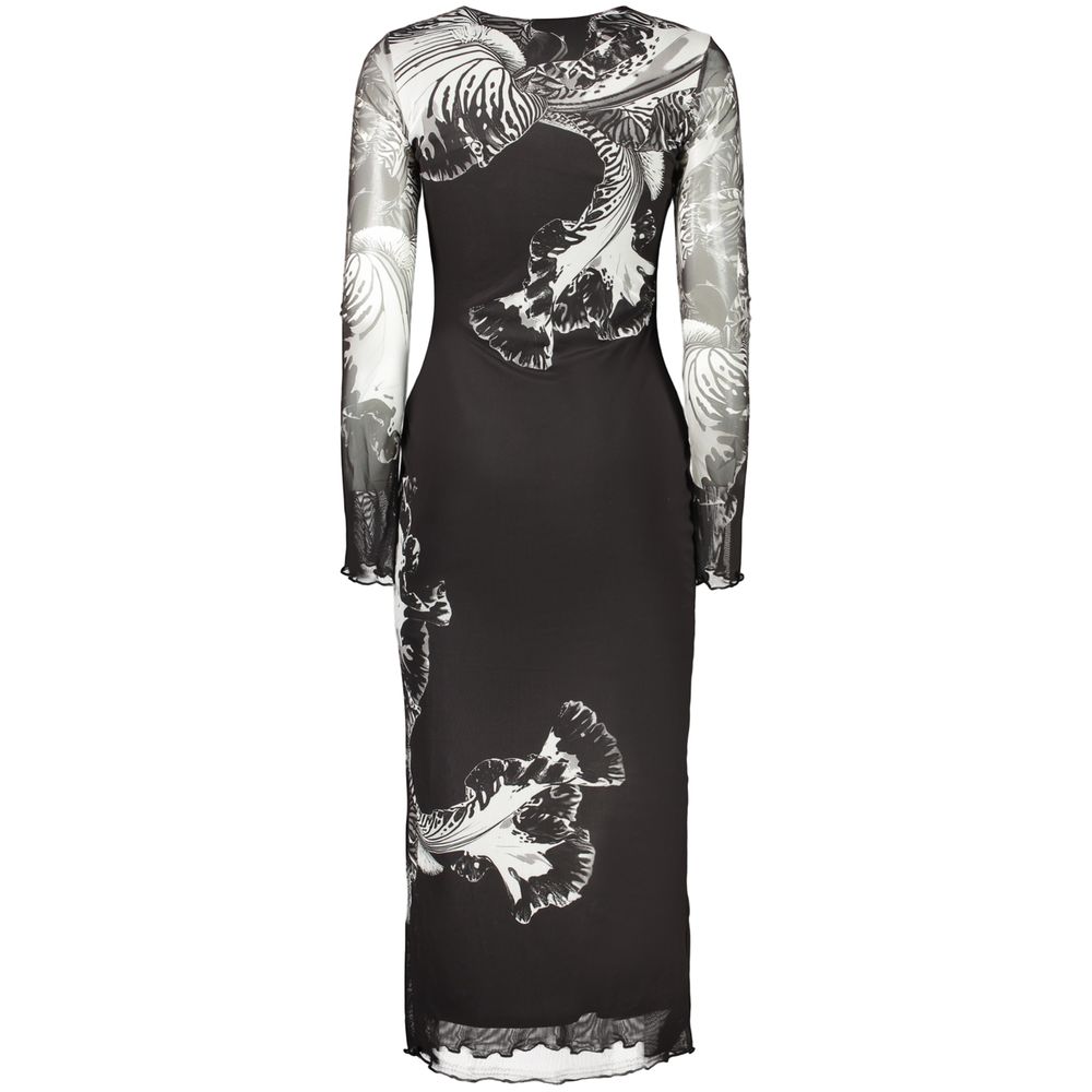 Desigual Black Polyester Women Dress