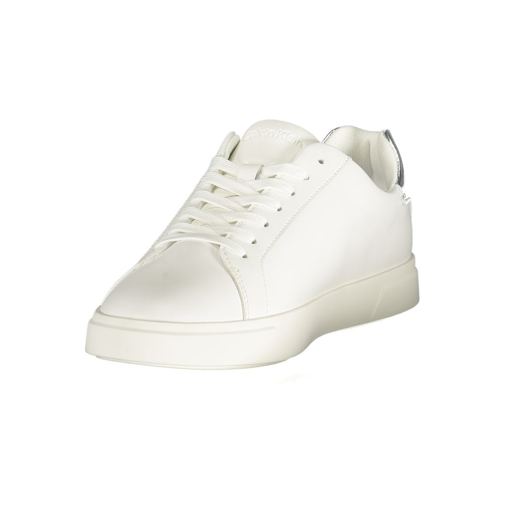 Calvin Klein Bianco Poliuretano Donna Sneaker