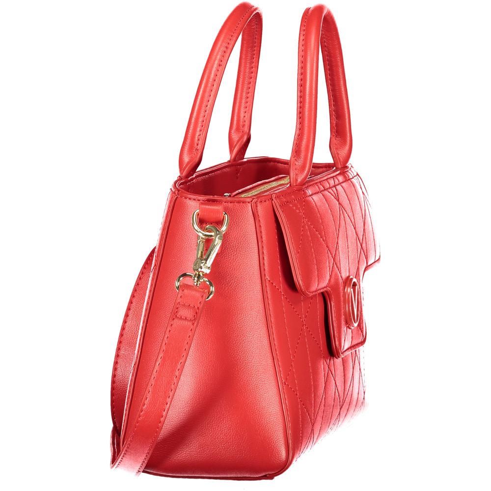 Mario Valentino Rosso Polyurethane Women's Bag