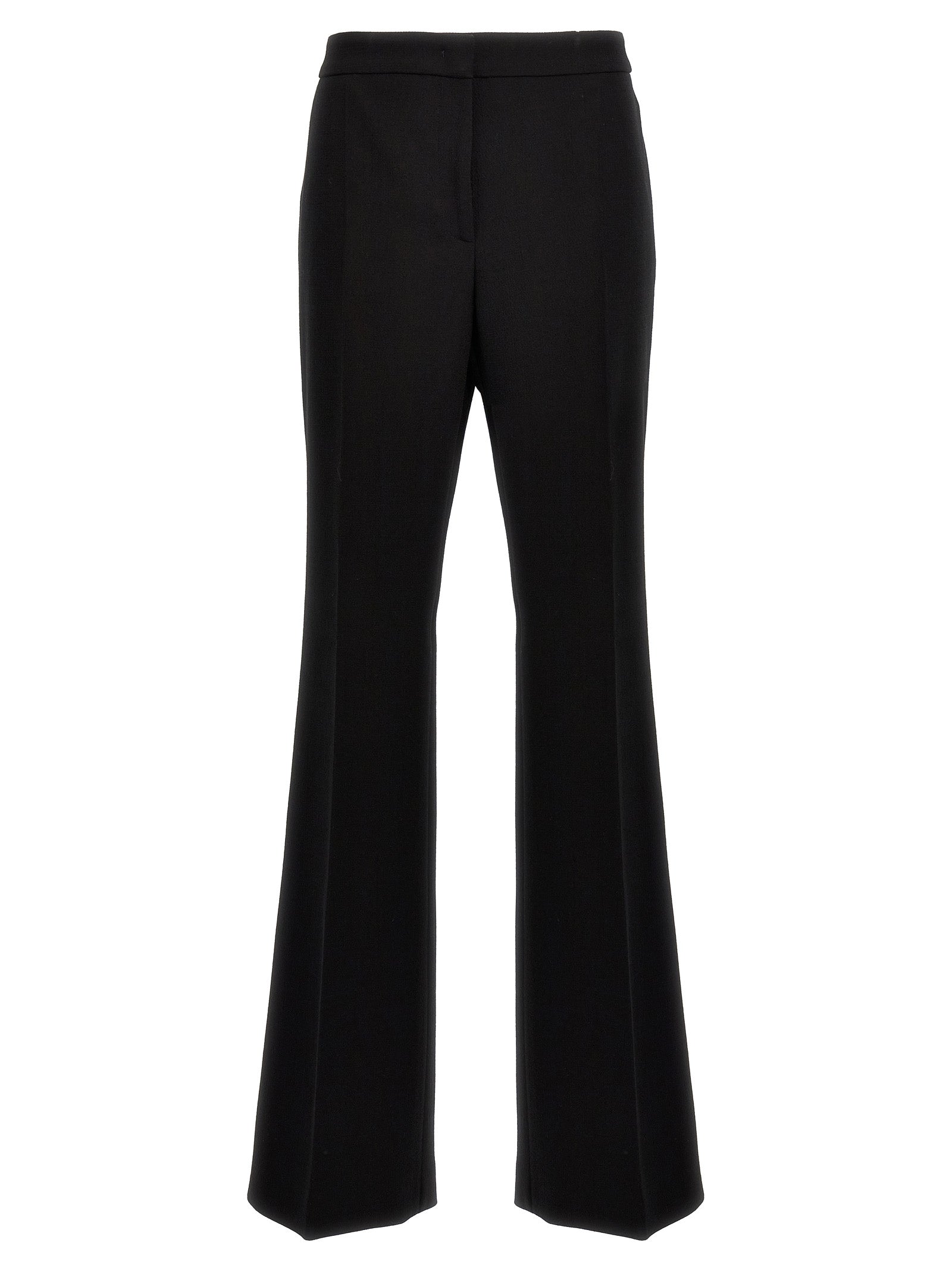 Moschino Black Viscose Dress Pants