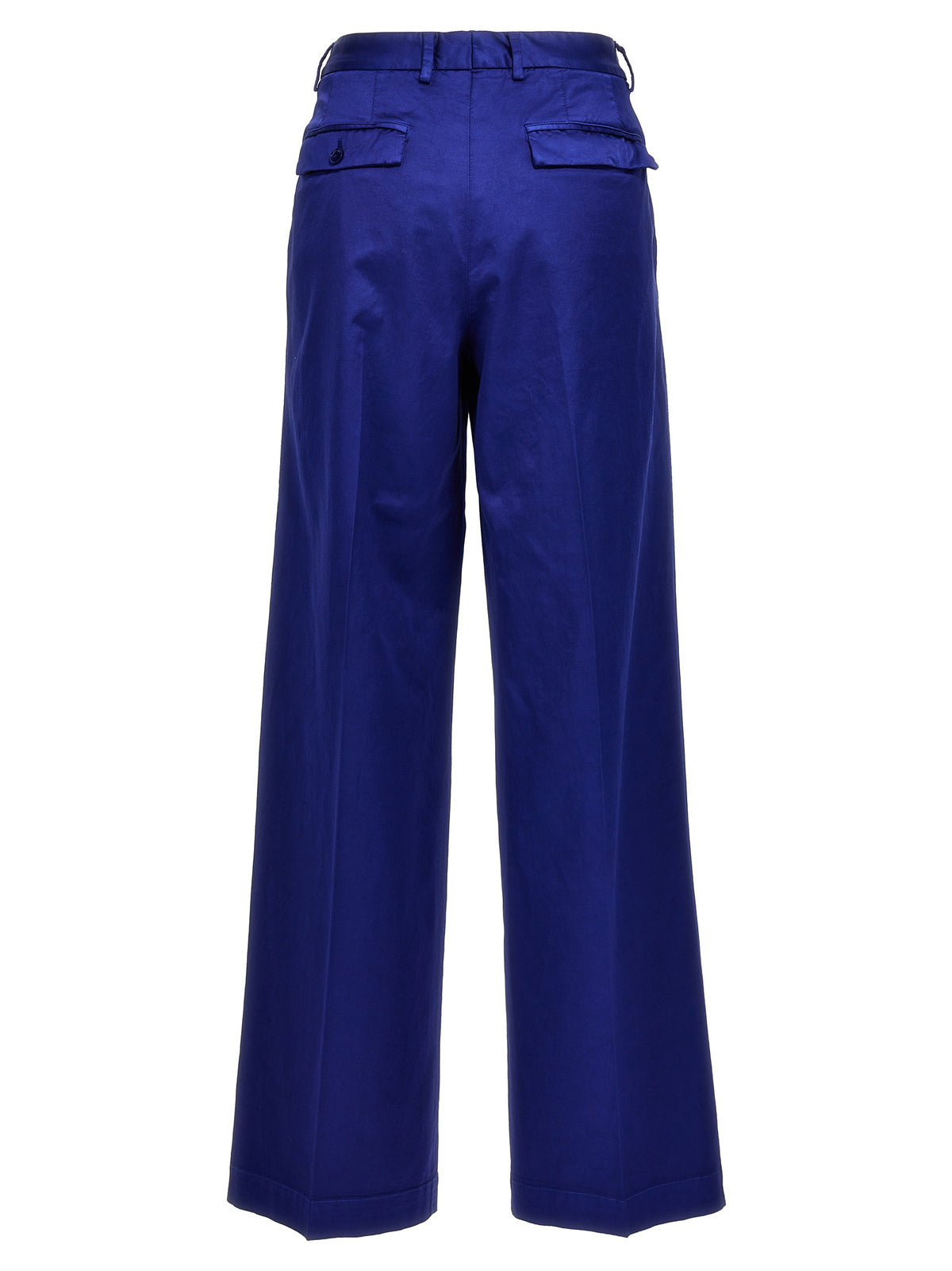 CELLAR DOOR Blue Cotton Casual Pants