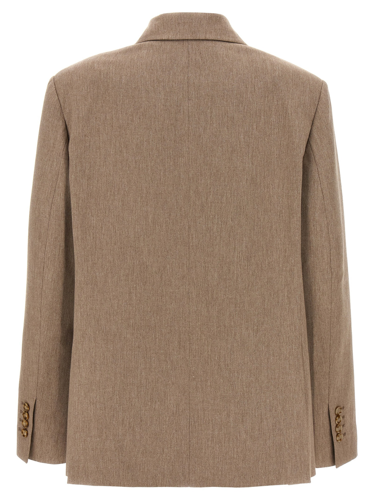 The Andamane Beige Viscose Blazer