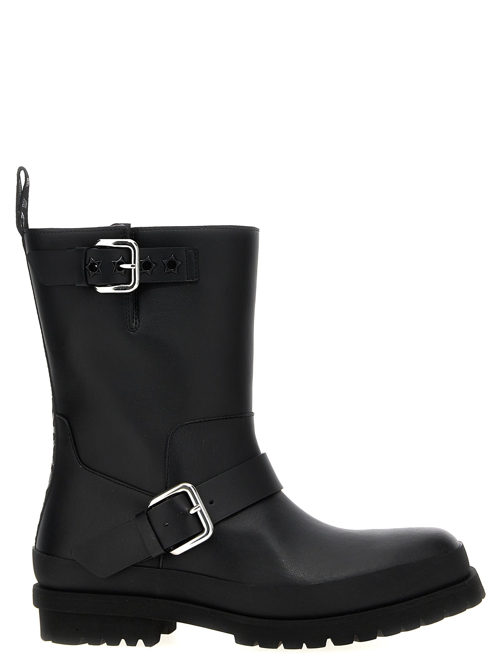 Stella McCartney Black Polyester Ankle Boots