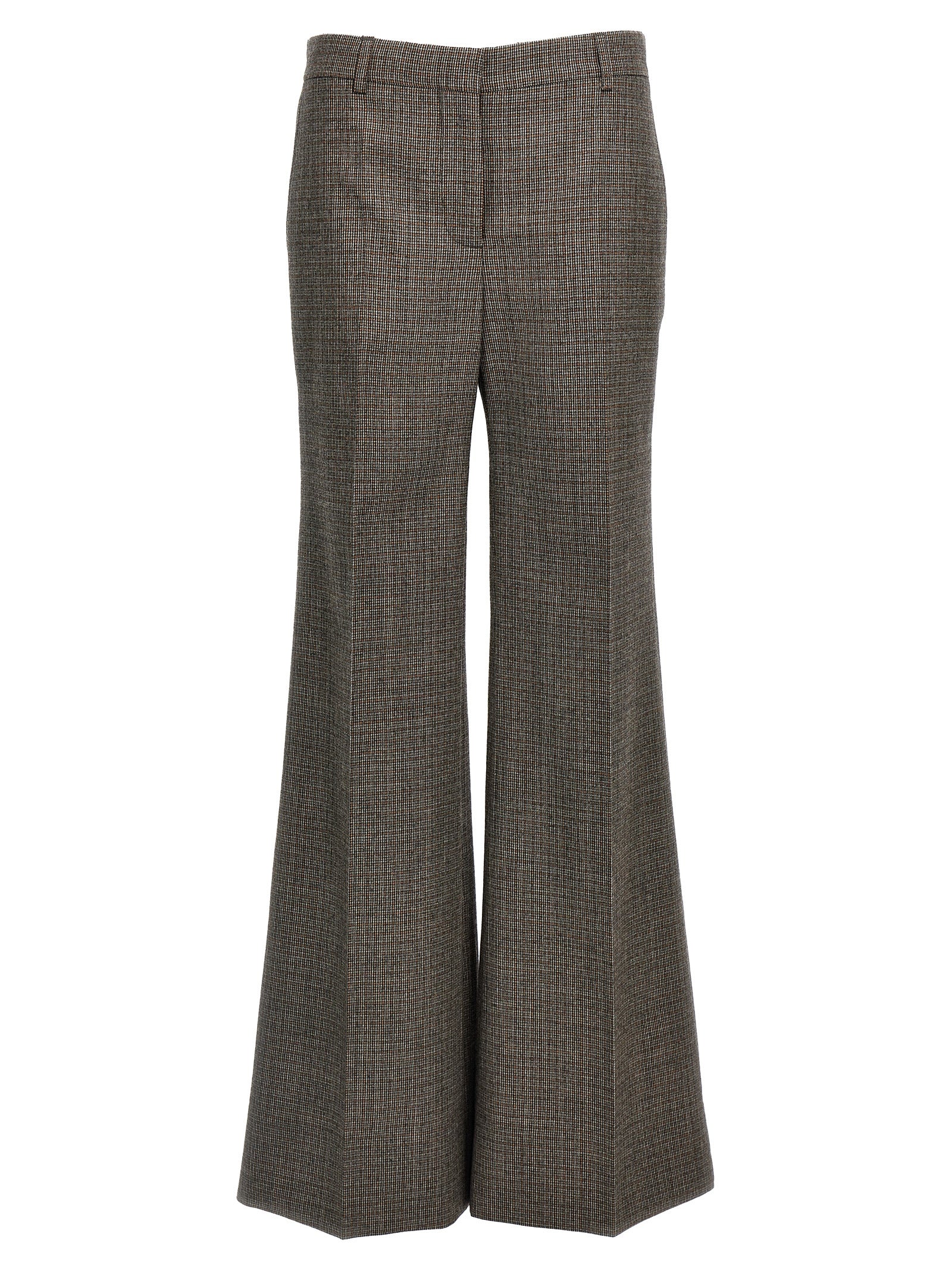 Stella McCartney Gray Wool Flared Pants