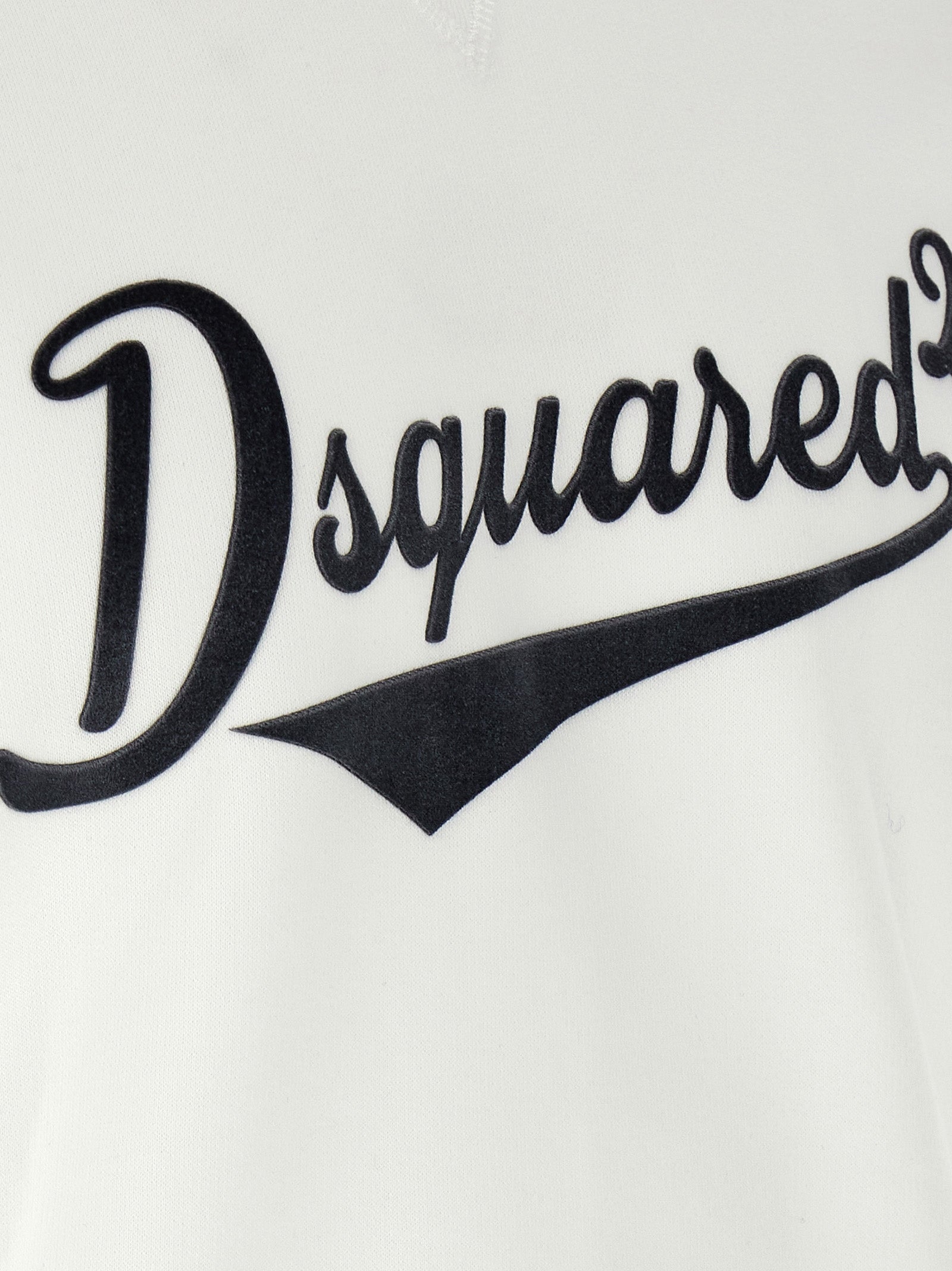 Dsquared² White Cotton Sweatshirt