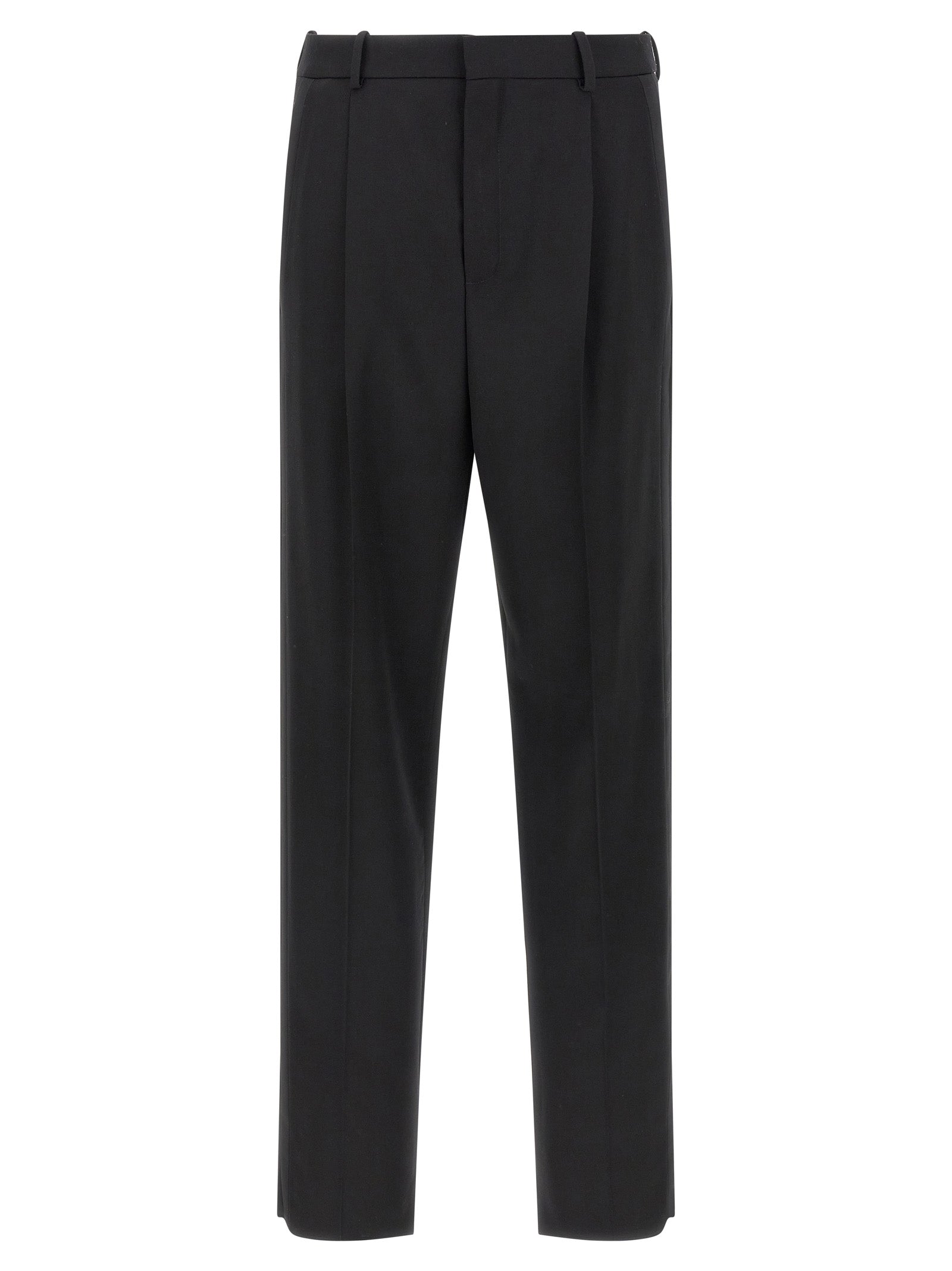 Saint Laurent Black Wool Dress Pants