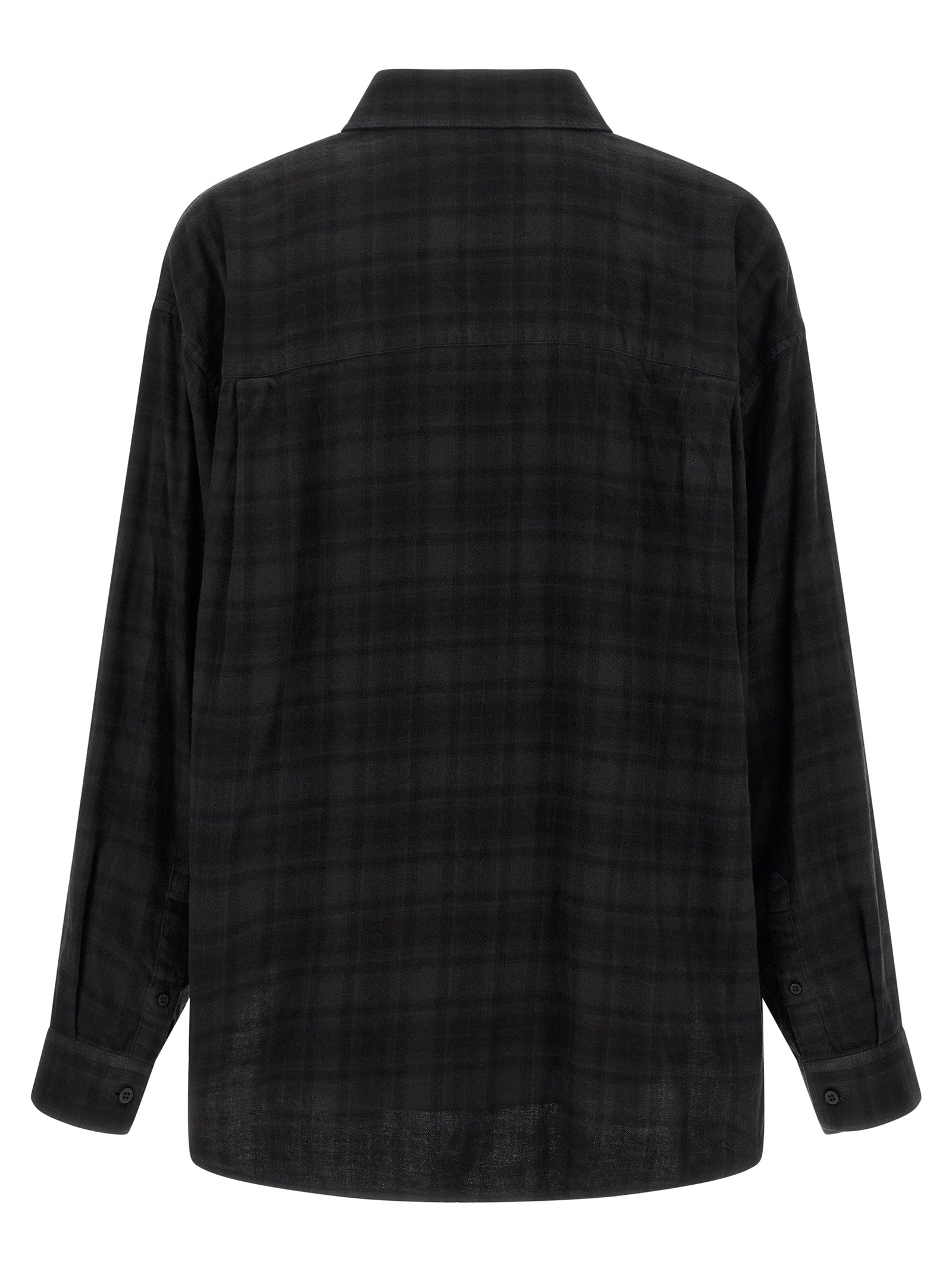 Balenciaga Black Cotton Blouse