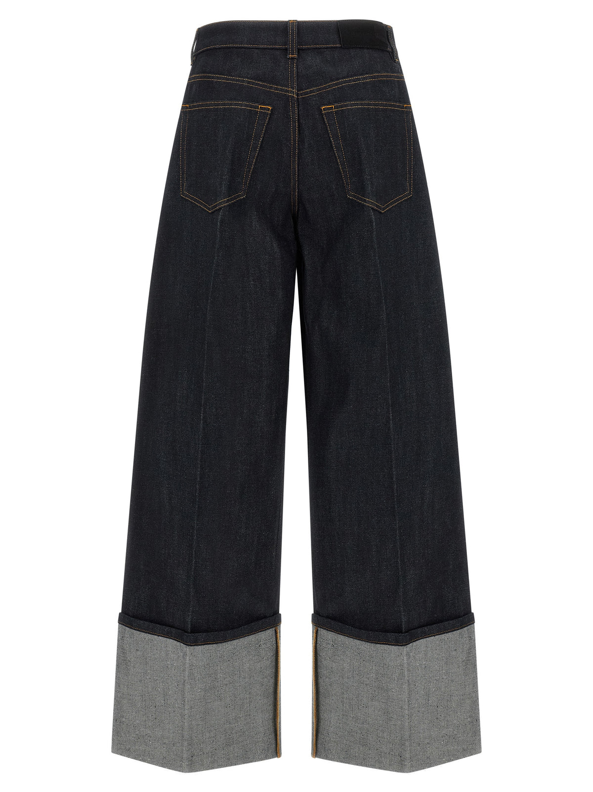 Givenchy Blue Cotton Flared Jeans