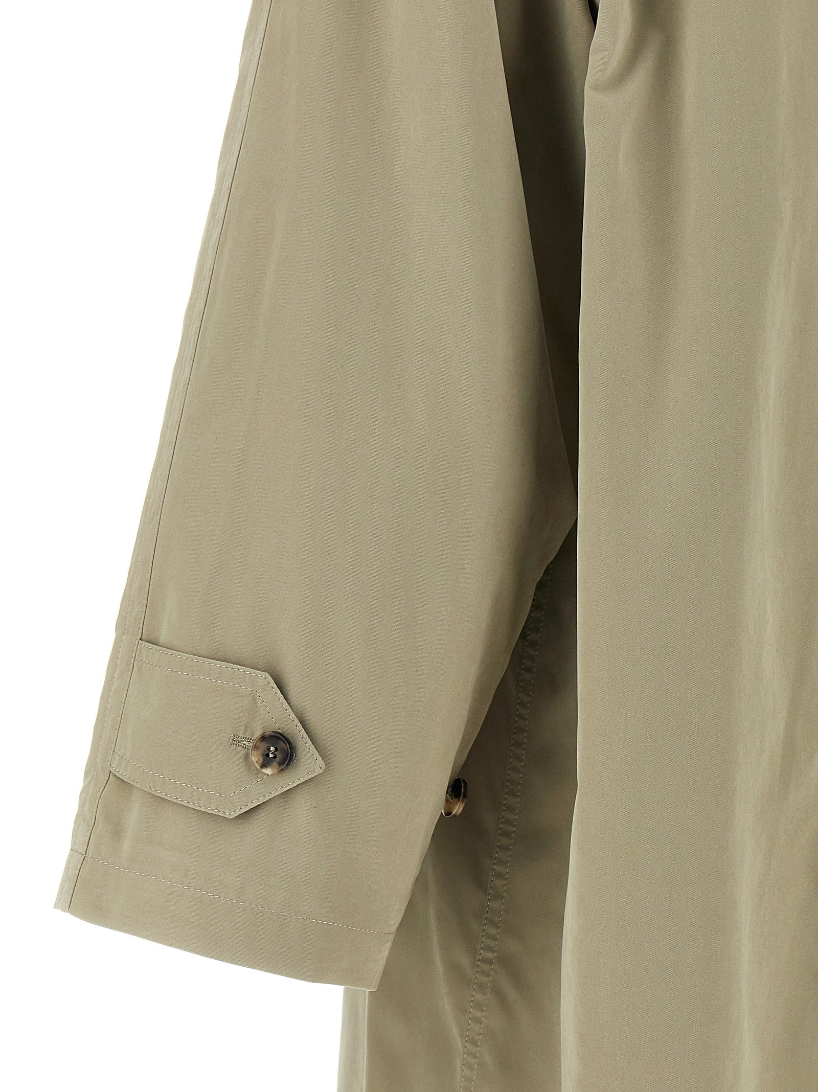 Maison Margiela Bicolor Polyester Coat