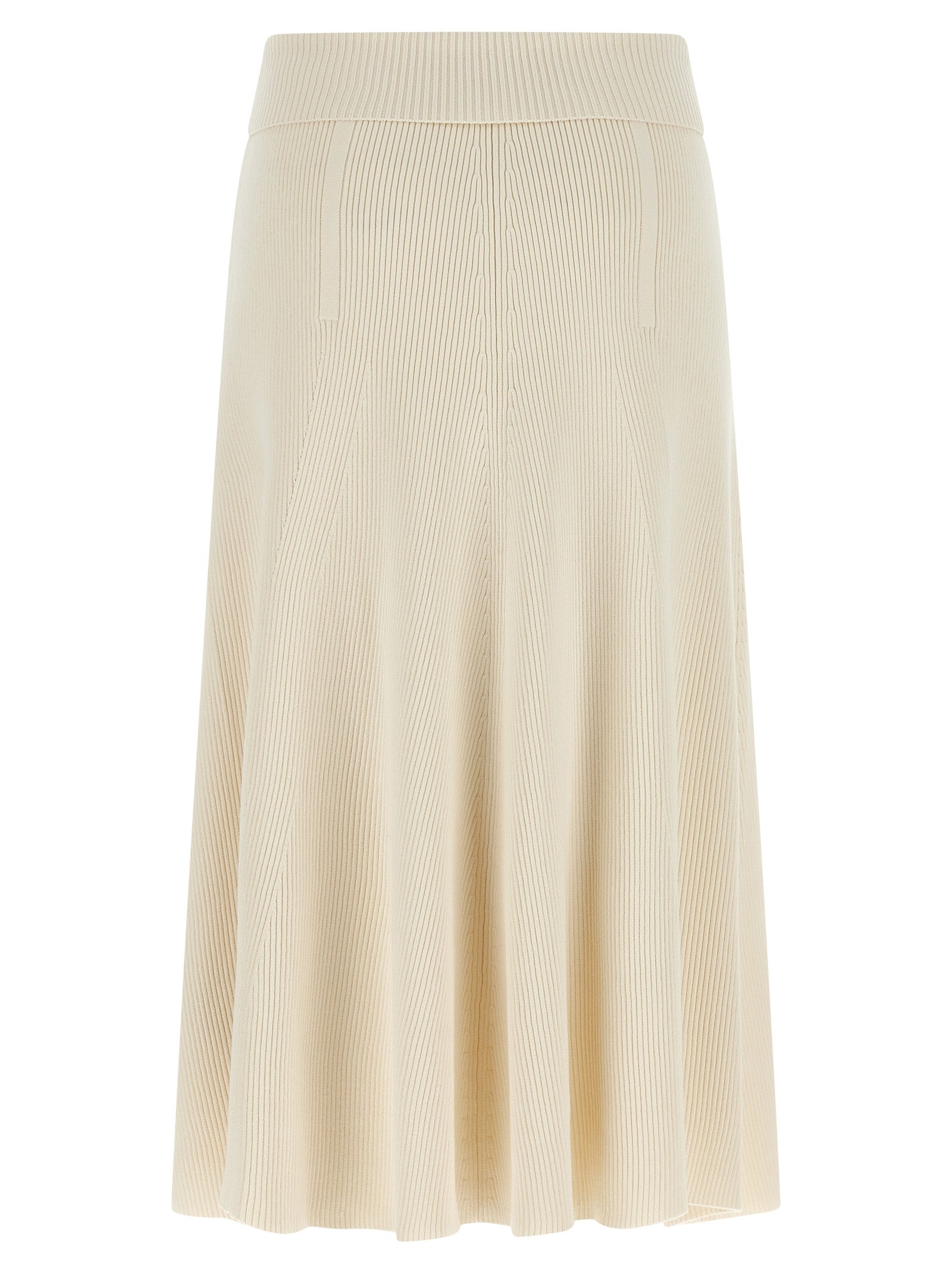 Zimmermann Beige Viscose Midi Skirt
