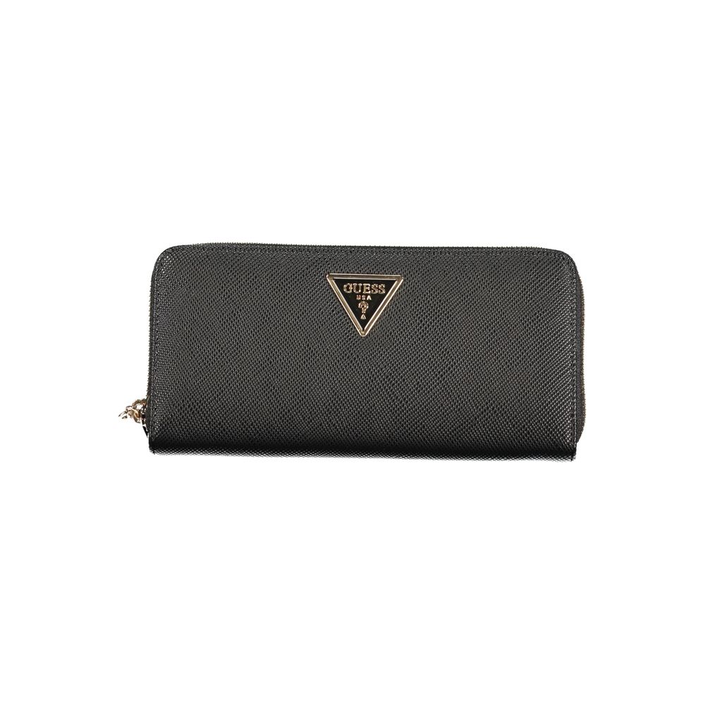 Guess Jeans Black Polyurethane Women's Wallet