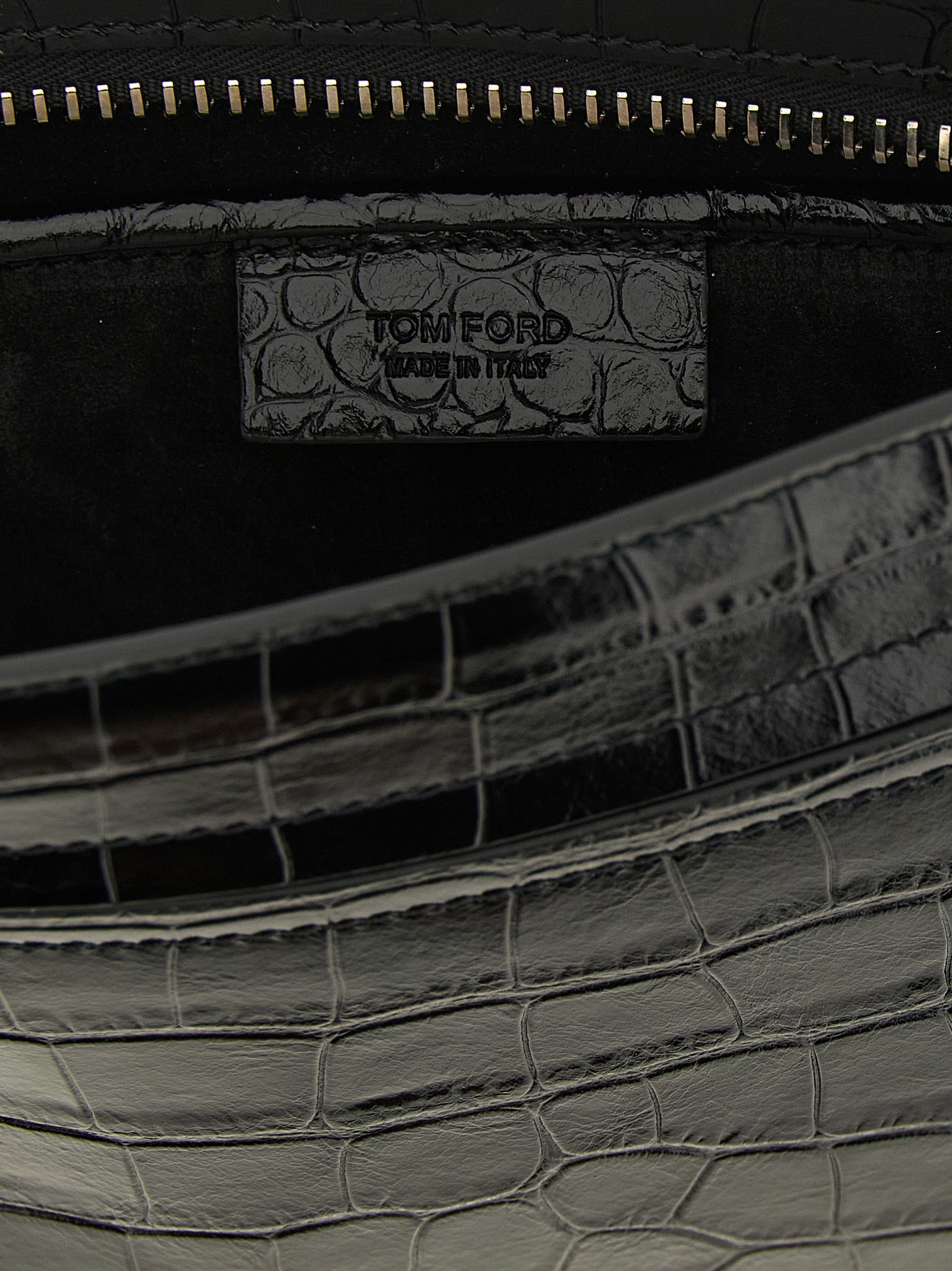 Tom Ford Black Calfskin Clutch Bag