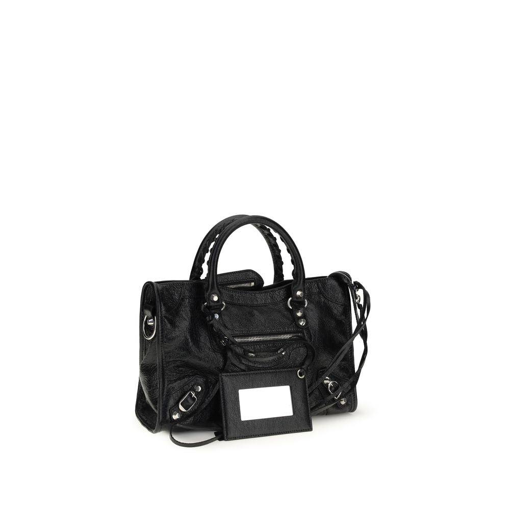 Balenciaga Black Lamb Ovis Aries Shoulder Bag