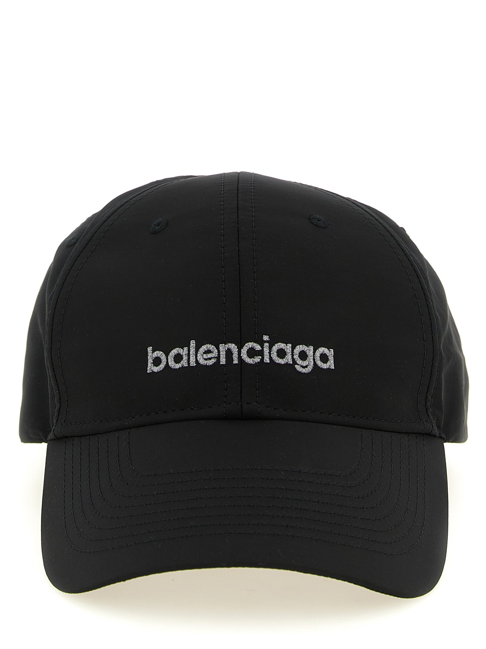 Balenciaga Black Polyester Cap (Baseball Hat)