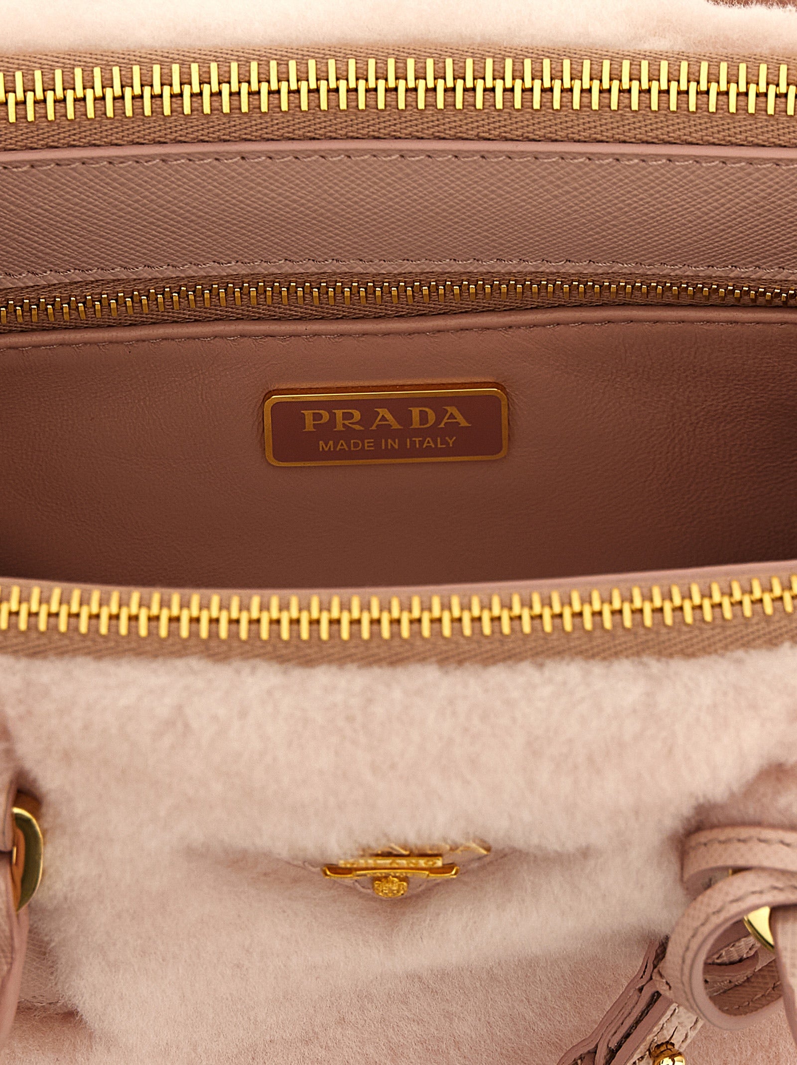 Prada Multicolor Lamb Leather Handbag