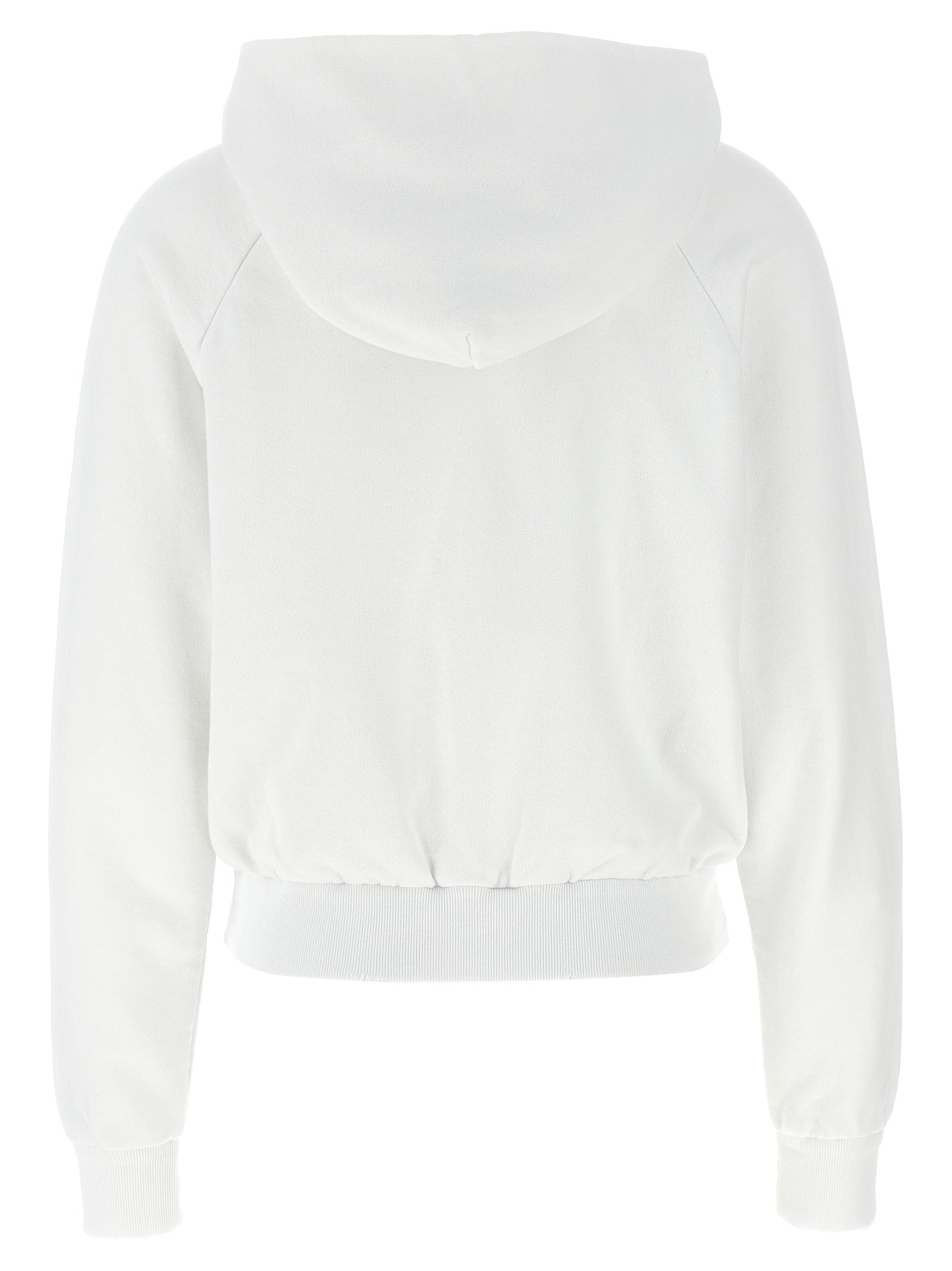Prada White Cotton Sweatshirt