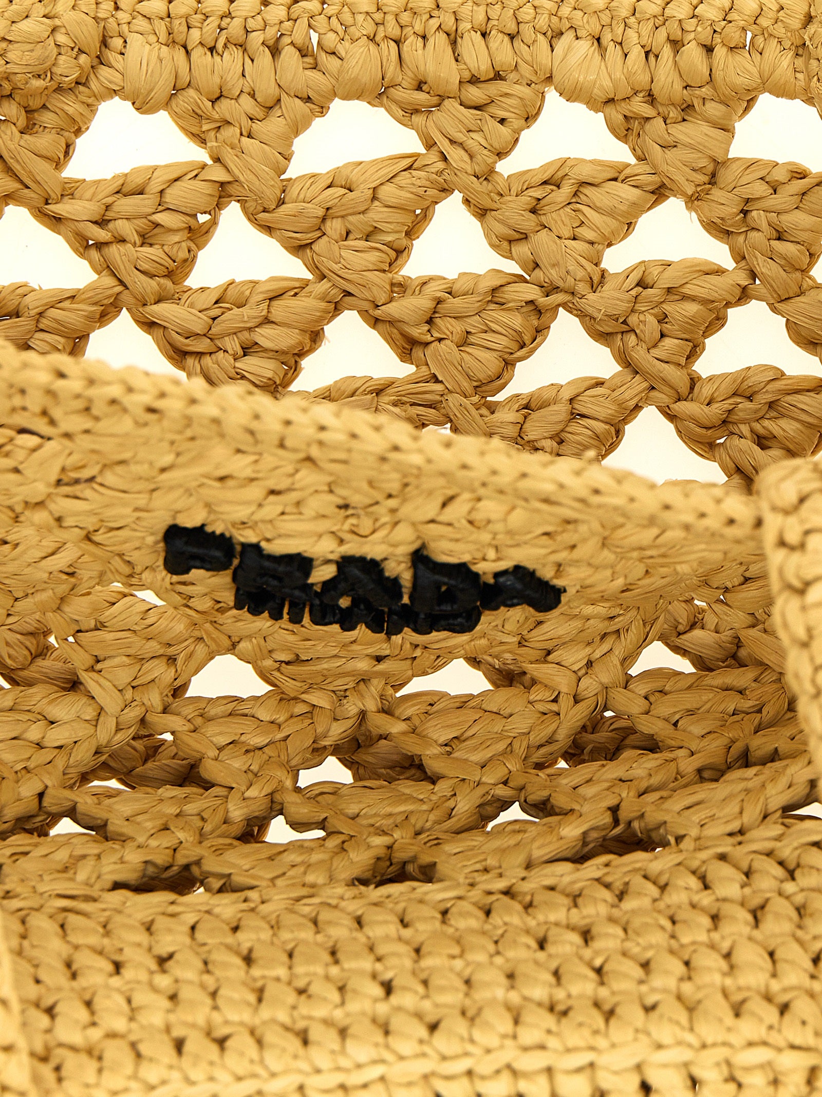 Prada Beige Viscose Handbag