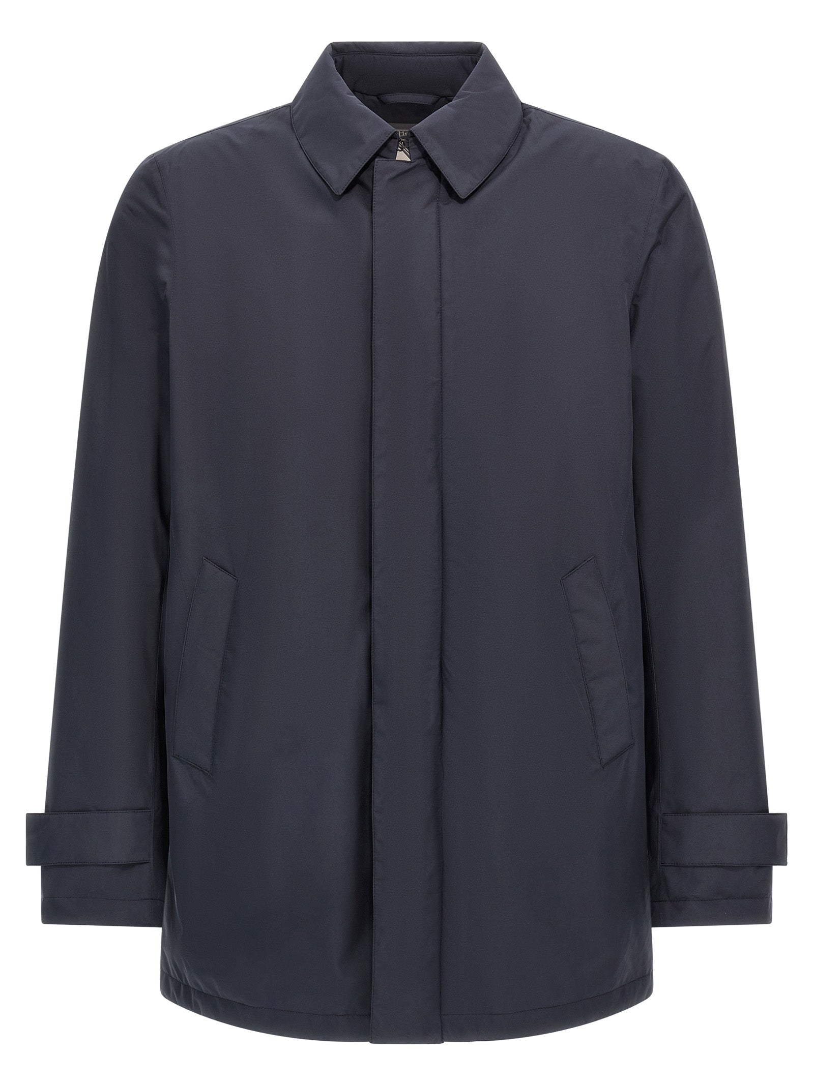 Herno Blue Polyester Parka