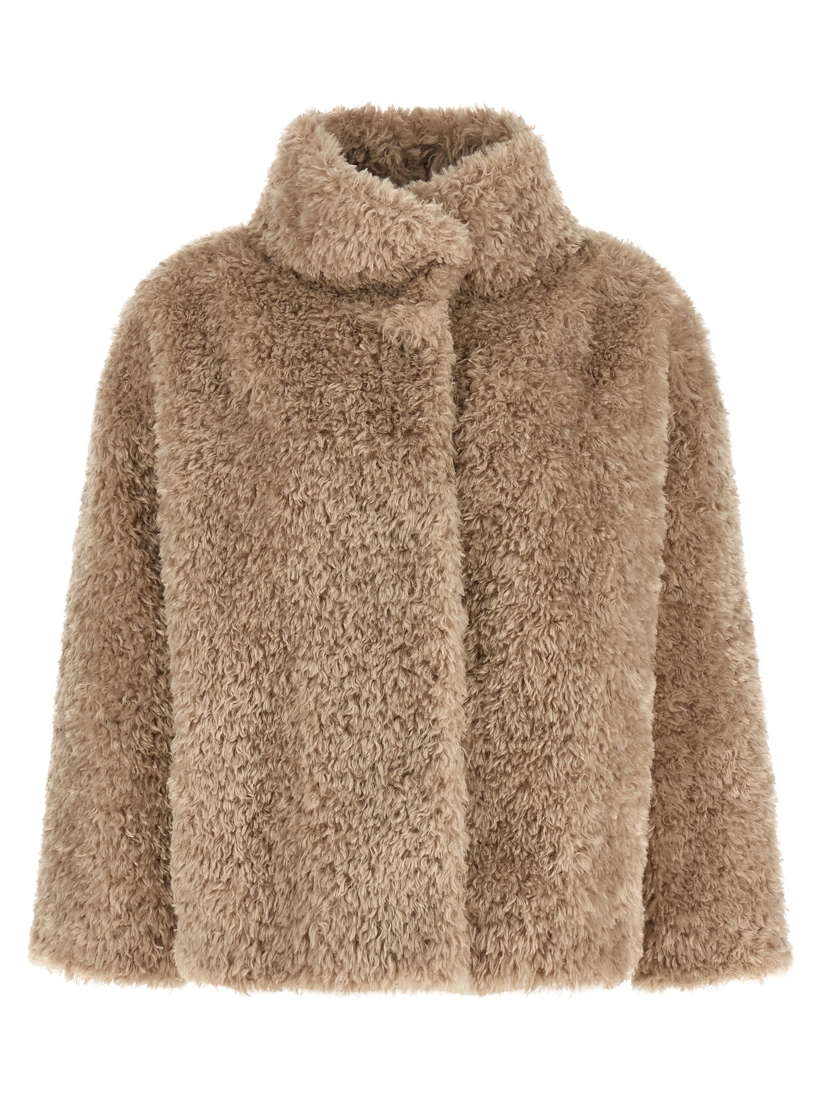 Herno Beige Polyester Coat