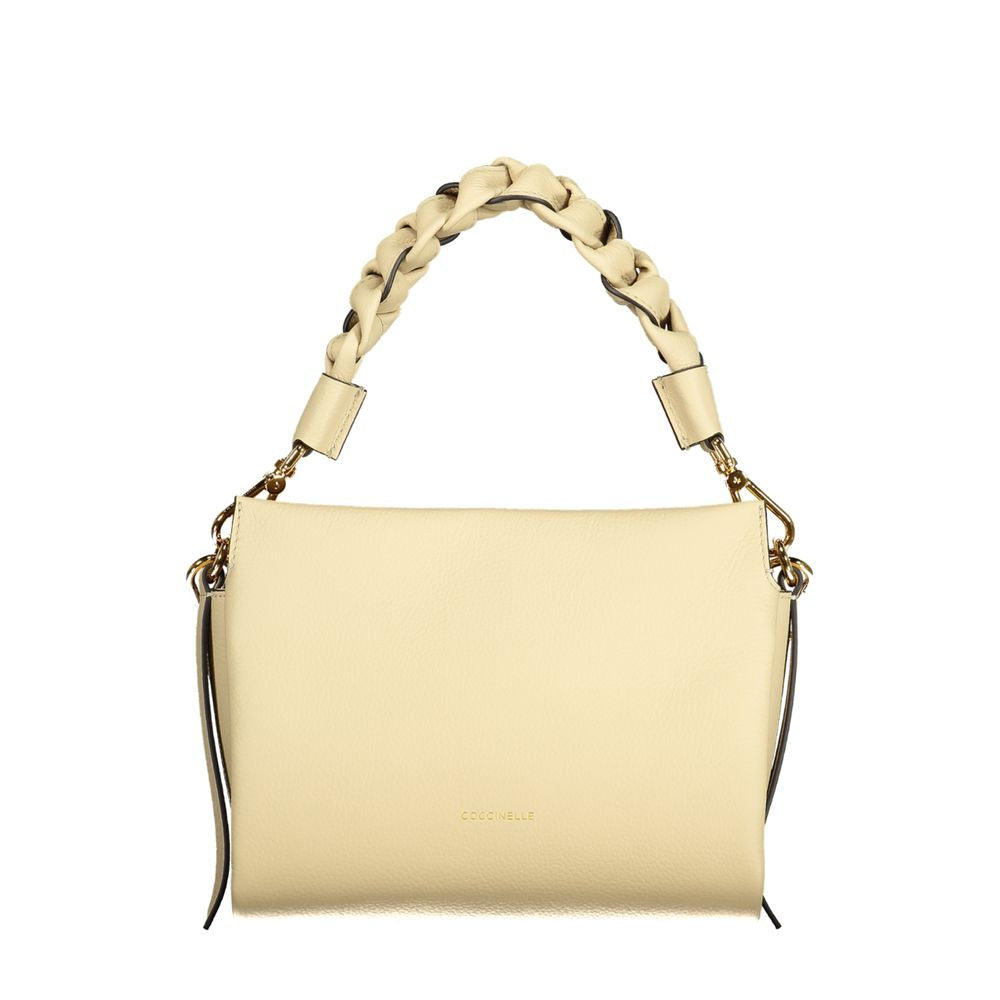 Coccinelle Beige Leather Women's Bag