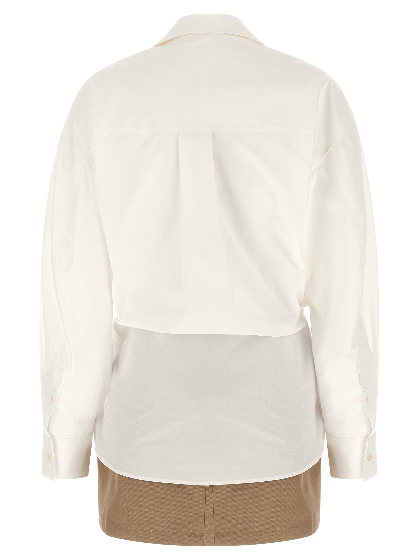 Alexander Wang White Cotton Short Dress