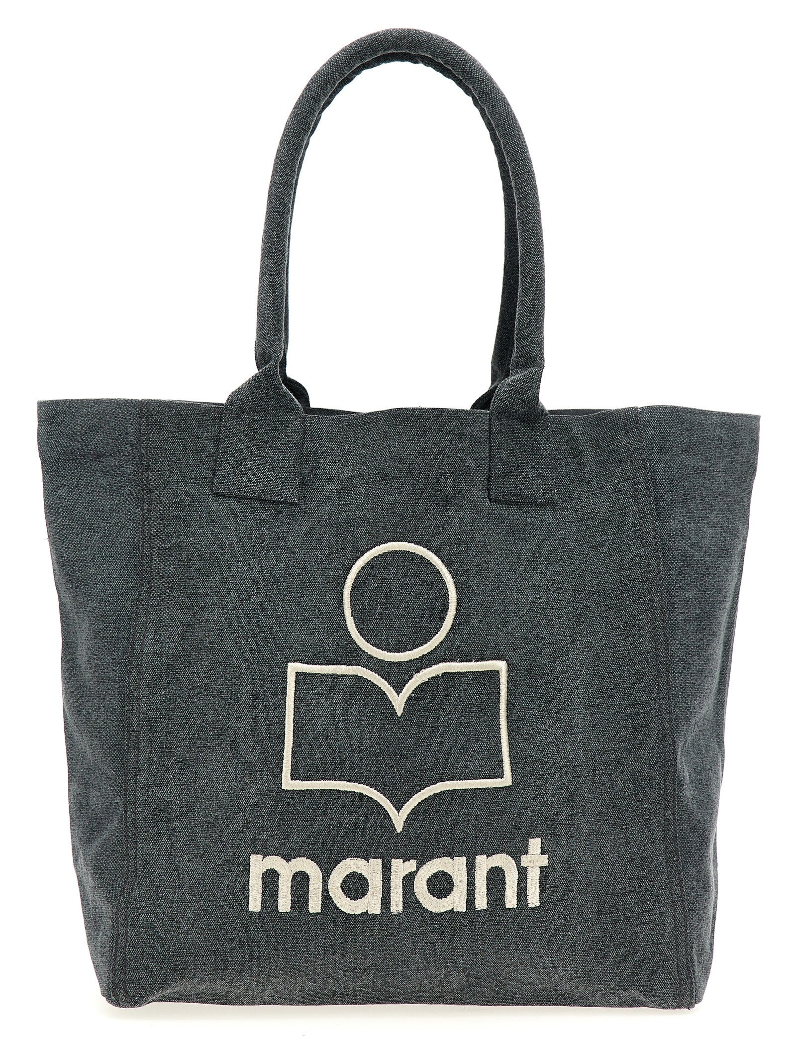Isabel Marant Black Cotton Tote Bag