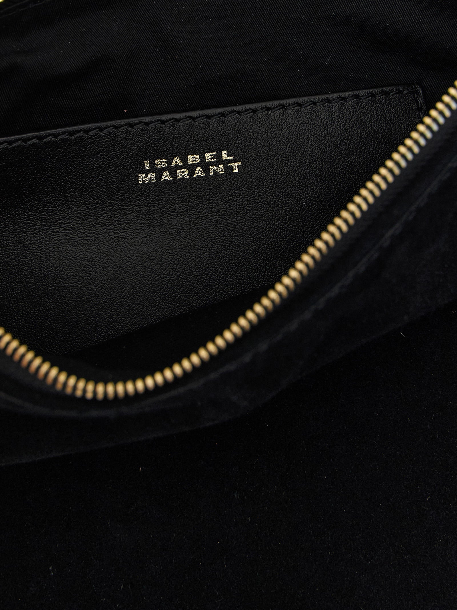 Isabel Marant Black Calfskin Handbag