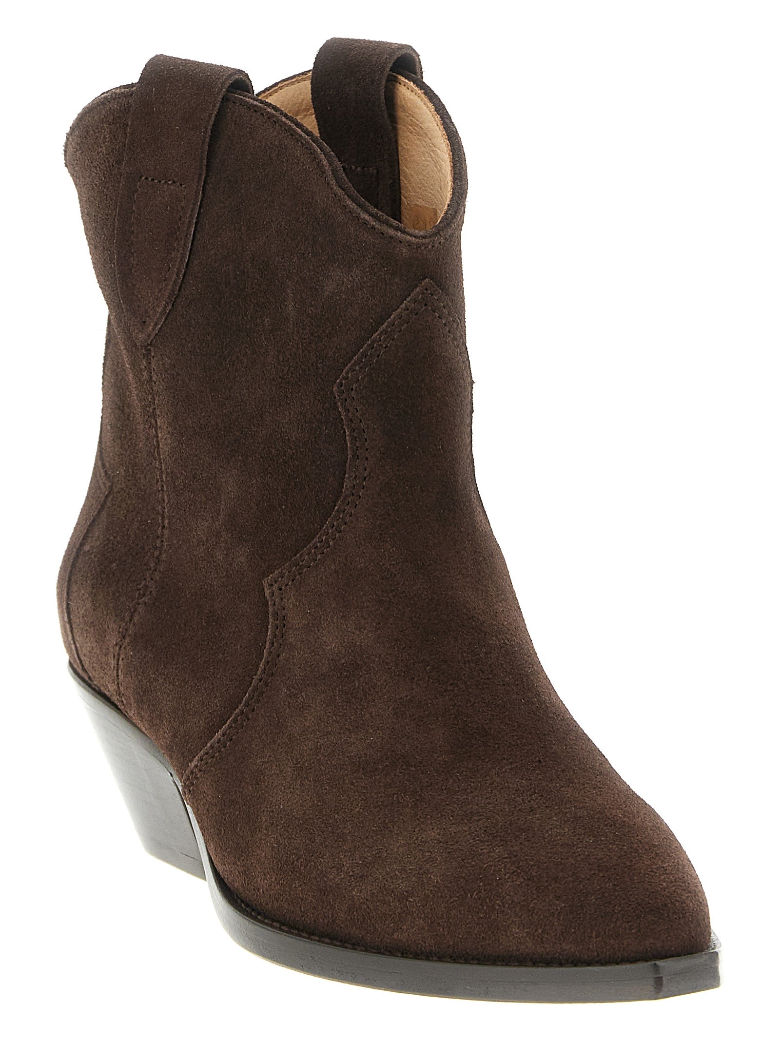Isabel Marant Brown Calfskin Chelsea Boots