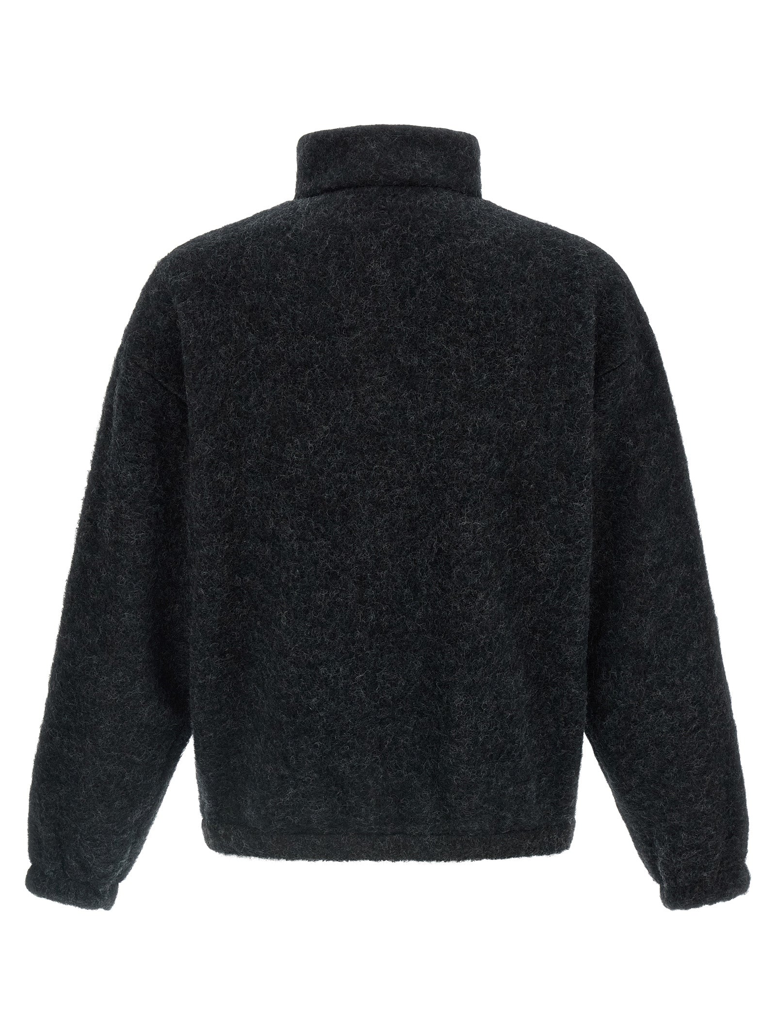 Jil Sander Gray Wool Sweatshirt