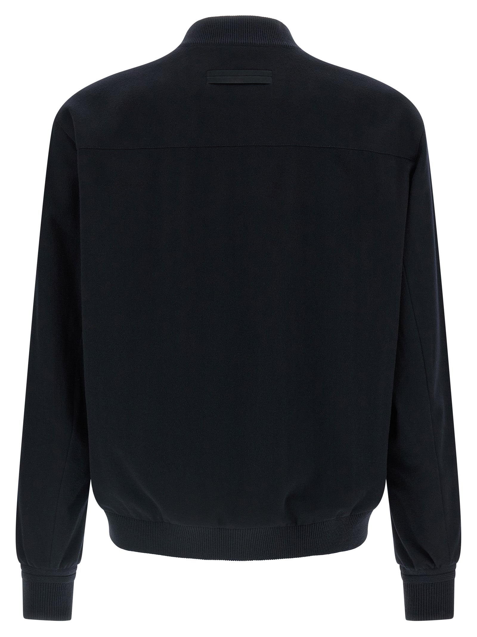 ZEGNA Blue Cashmere Bomber