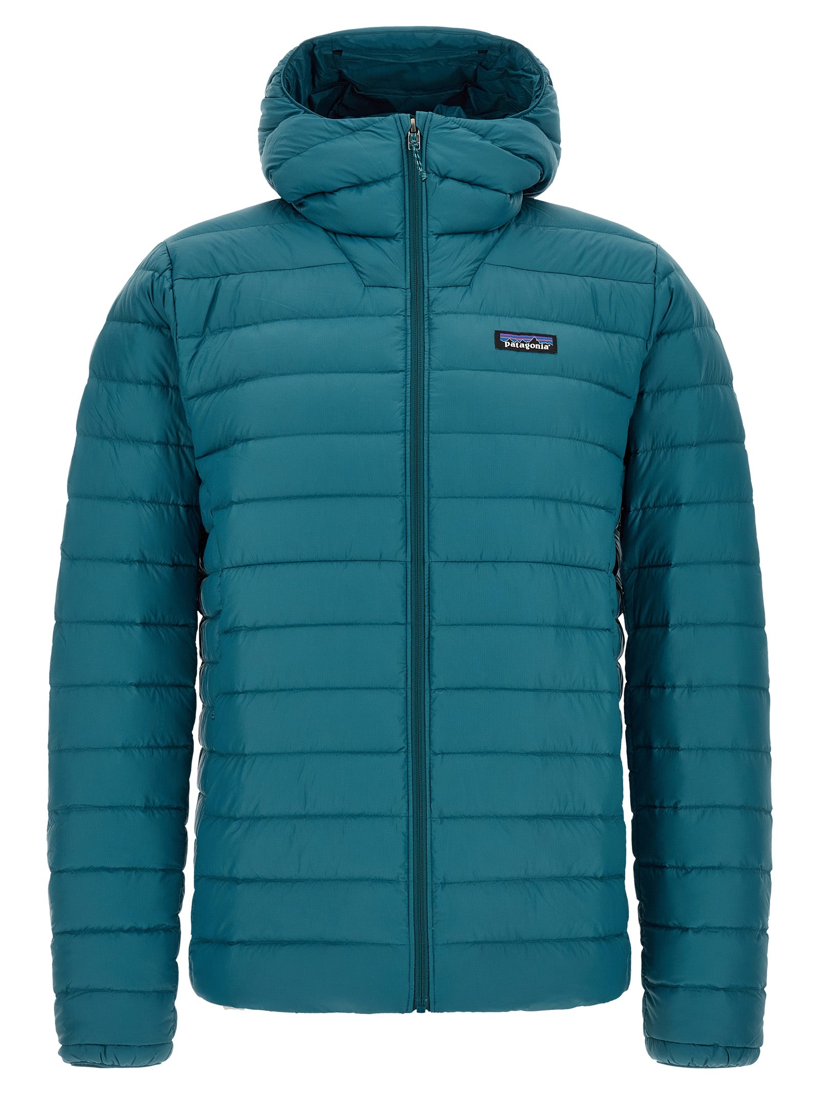 PATAGONIA Blue Nylon Full-Length Jacket