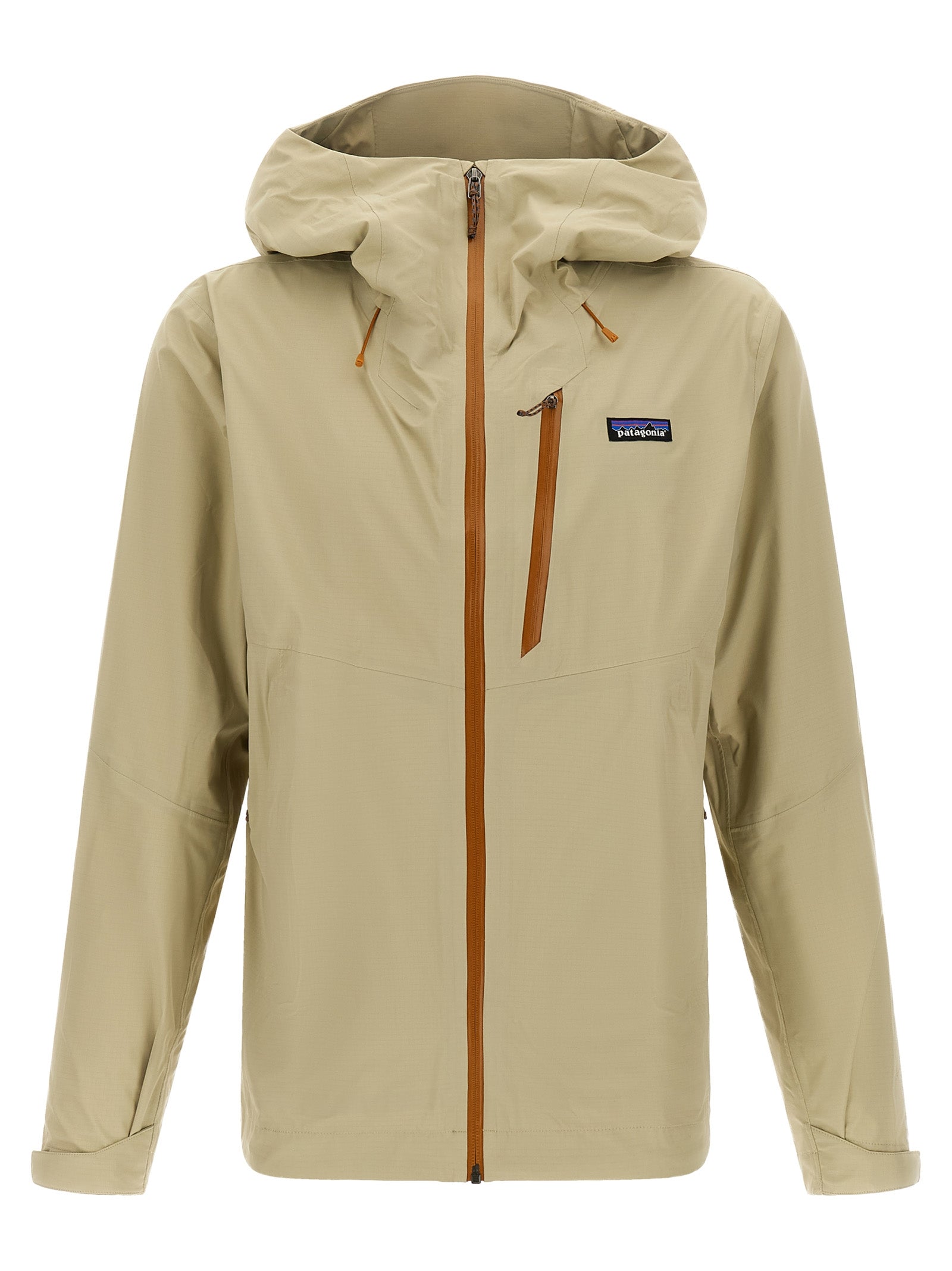 PATAGONIA Beige Nylon Shell Jacket