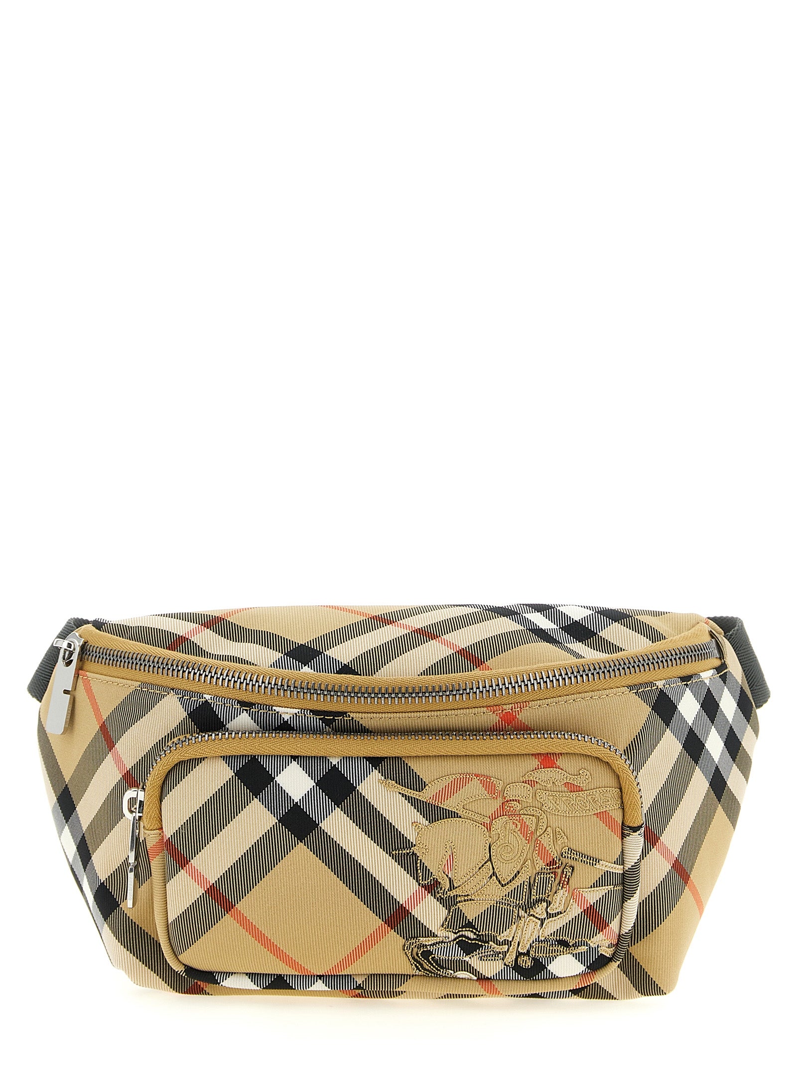 Burberry Beige Polyester Crossbody Bag