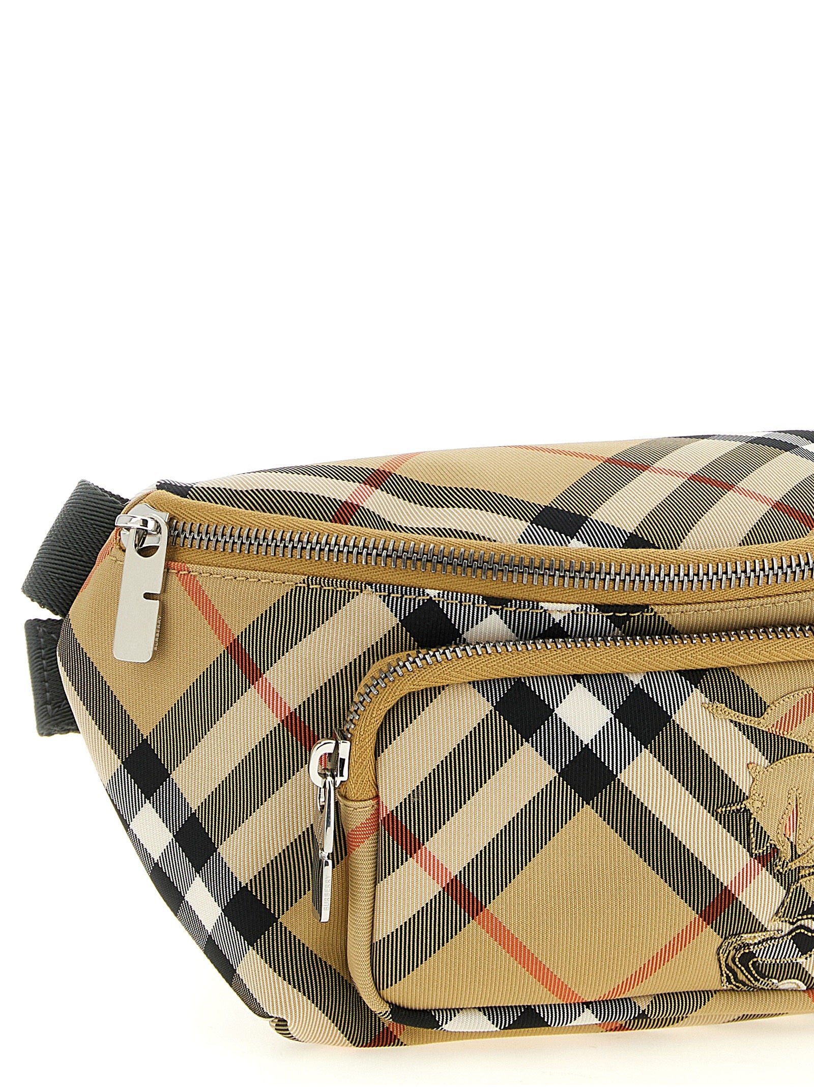Burberry Beige Polyester Crossbody Bag