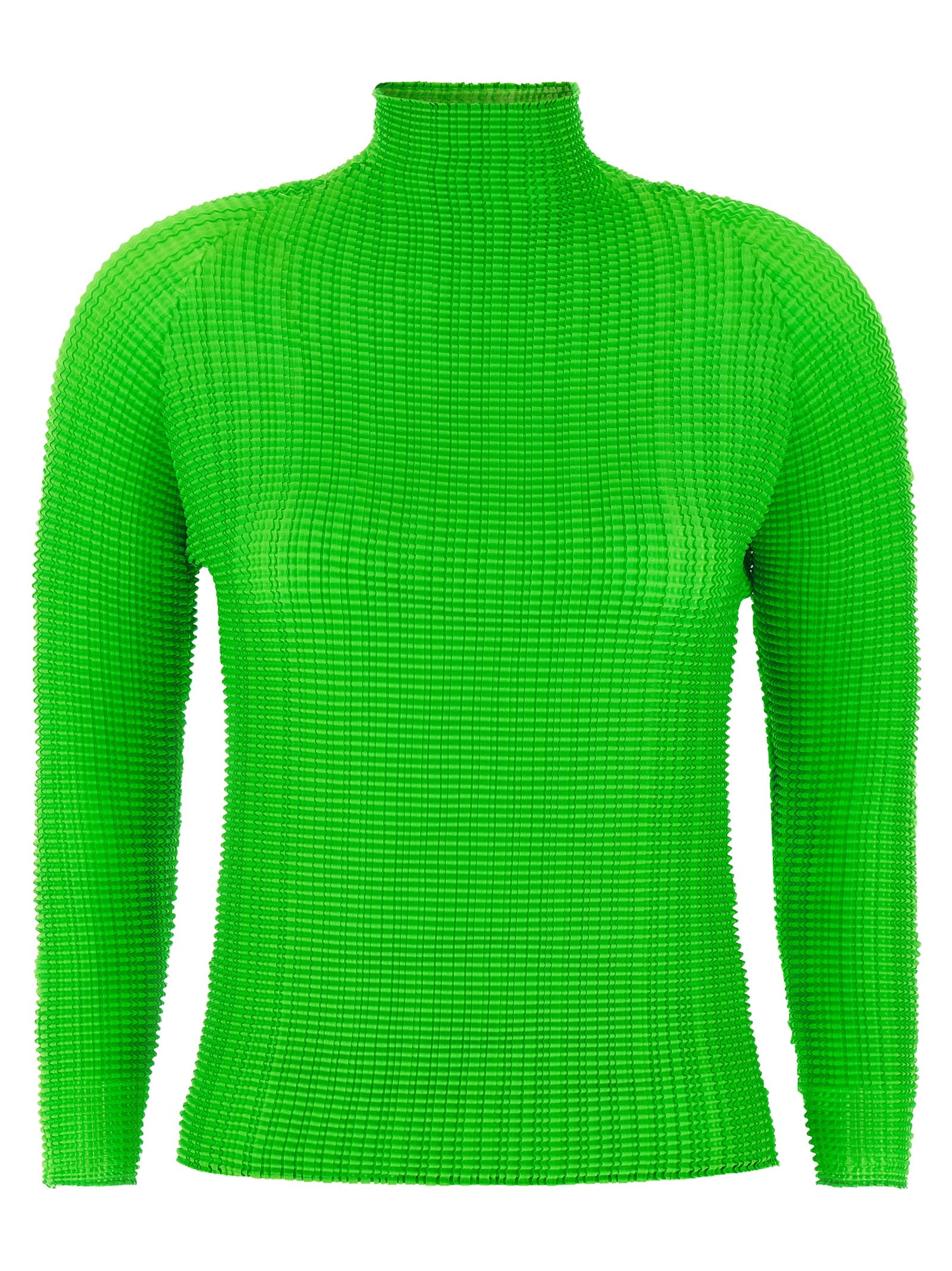 Issey Miyake Bicolor Polyester Blouse
